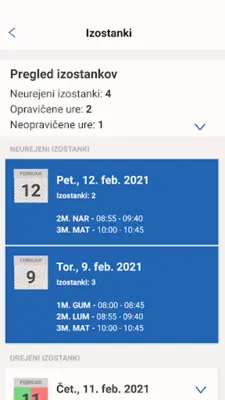 Moja šola android App screenshot 1